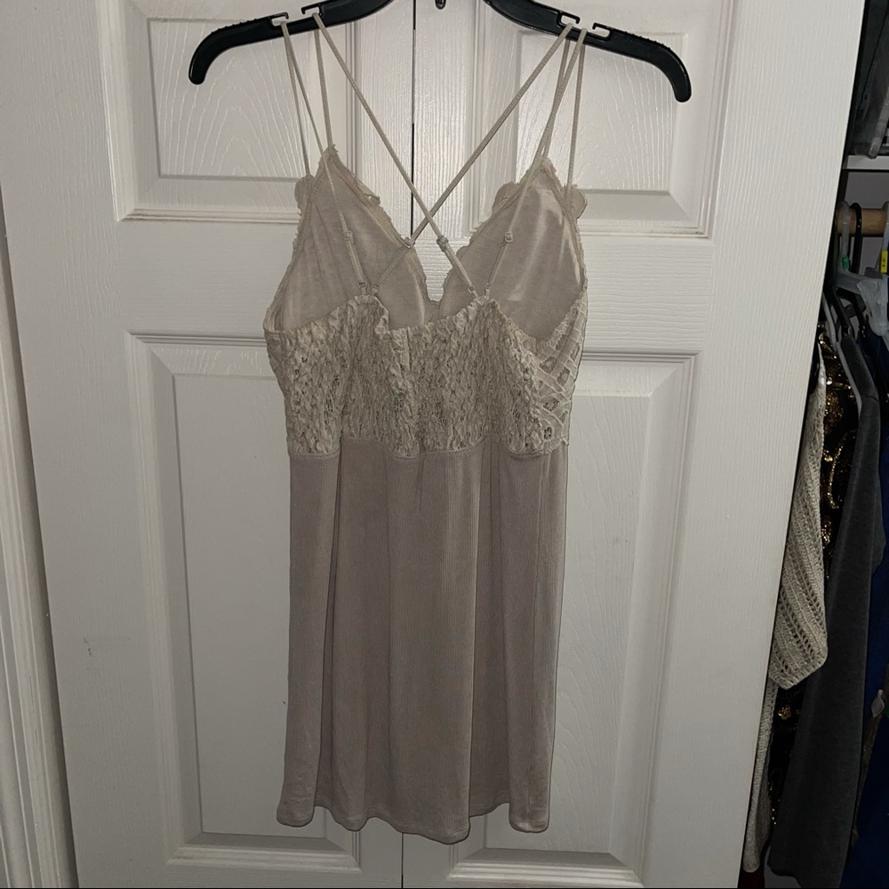 Easel Adella Style Bralette Ribbed Tank Top - Picture 2 of 4